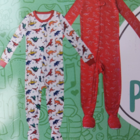 Members' Mark 4 piece Footie Pajama Set - Picture 6 of 6